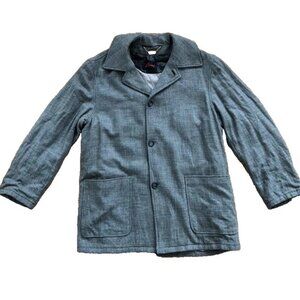 Brioni jacket men Long Sleeve Button Grey Size 50 A000930